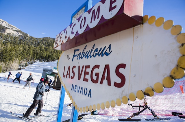 las vegas no inverno