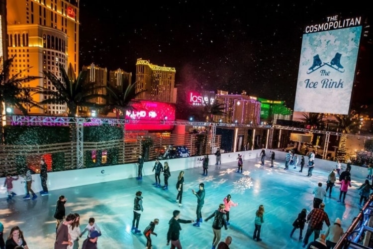 patinação no gelo em las vegas