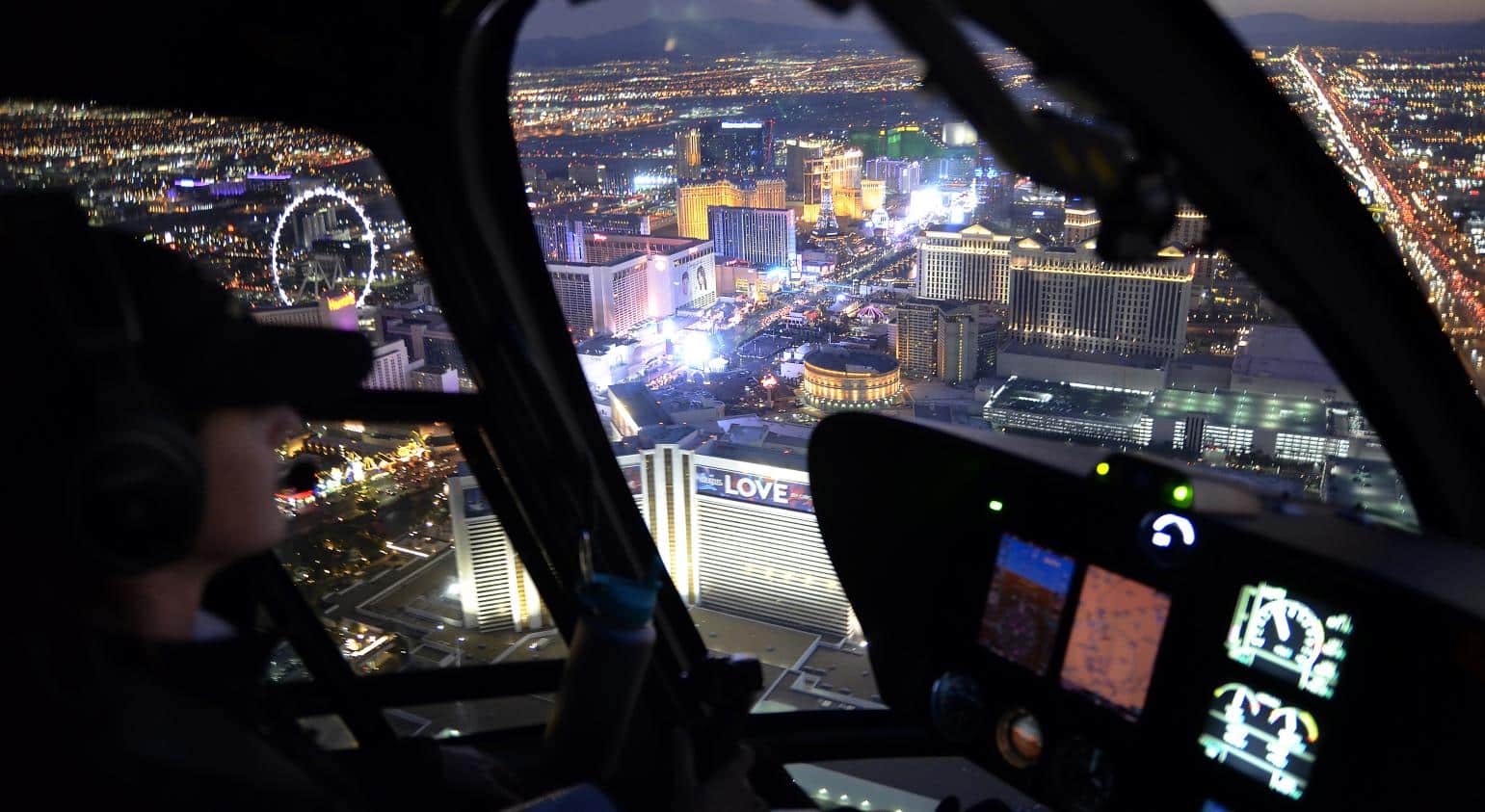 Passeio de Helicóptero em Las Vegas