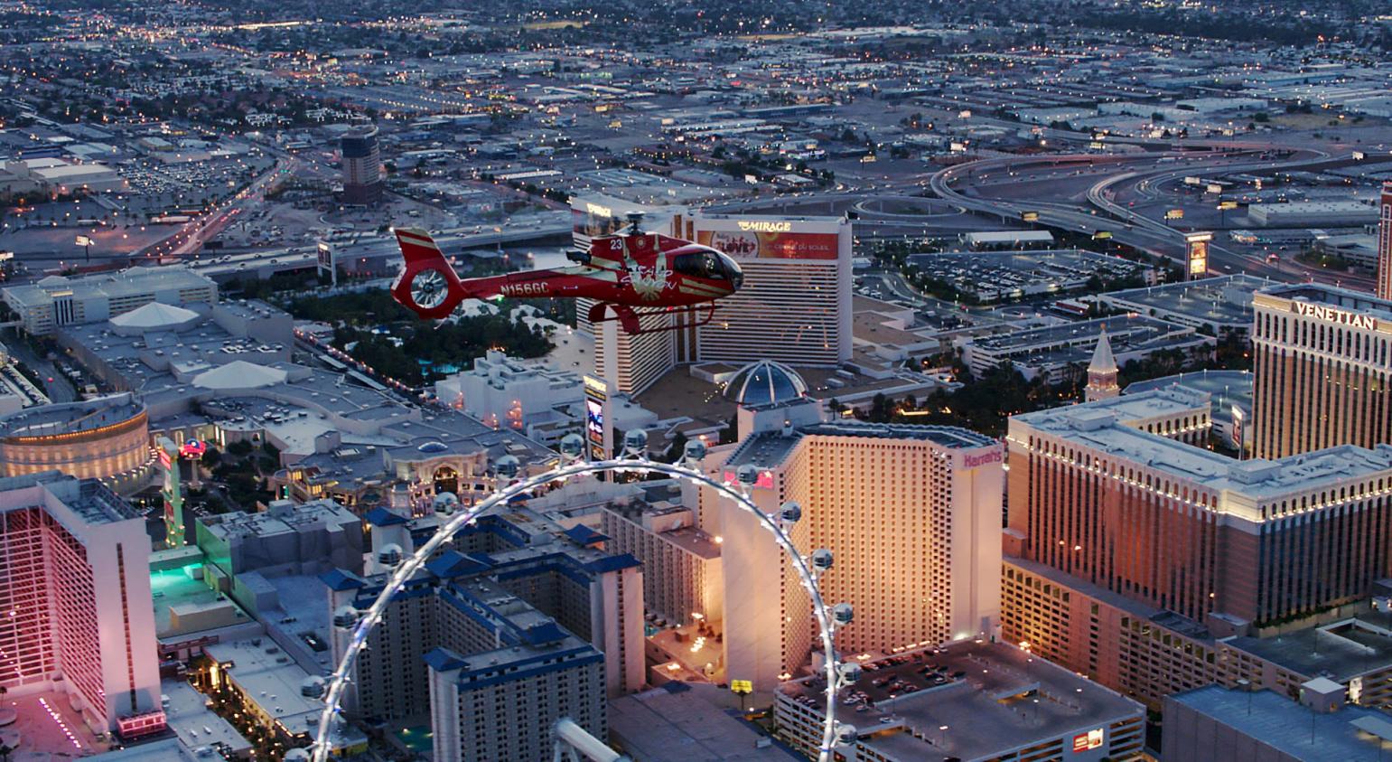 Passeio de Helicóptero em Las Vegas