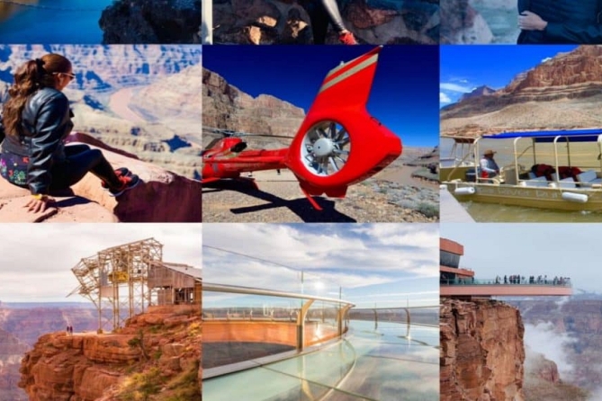Passeio de Helicóptero Grand Canyon em Português