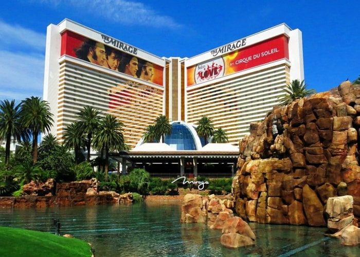 mirage hotel em las vegas