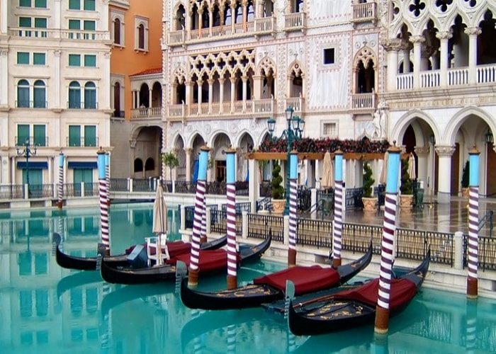 passeio de gondola em las vegas